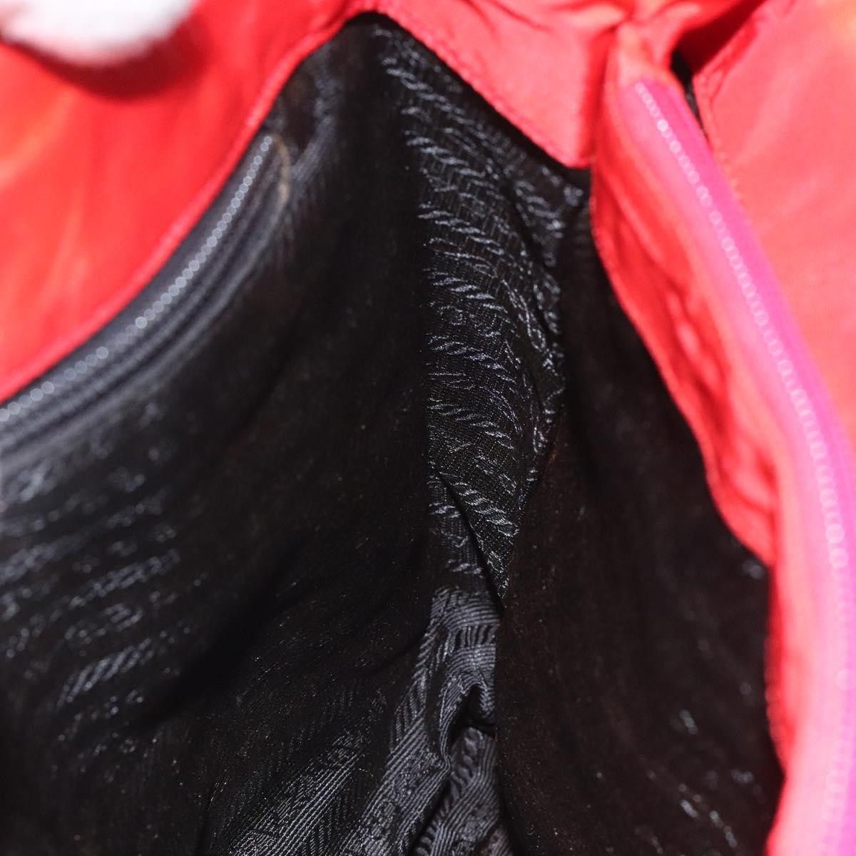 Prada Tessuto City Red Synthetic Handbag (Pre-Owned) Size ONE SIZE - 19 Thumbnail