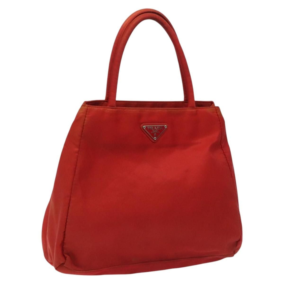 Prada Tessuto City Red Synthetic Handbag (Pre-Owned) Size ONE SIZE - 15 Thumbnail