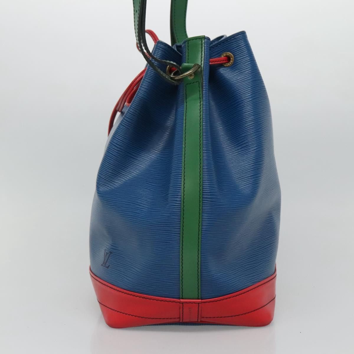 Louis Vuitton Noé Blue Leather Shoulder Bag (Pre-Owned) Size ONE SIZE - 4 Thumbnail