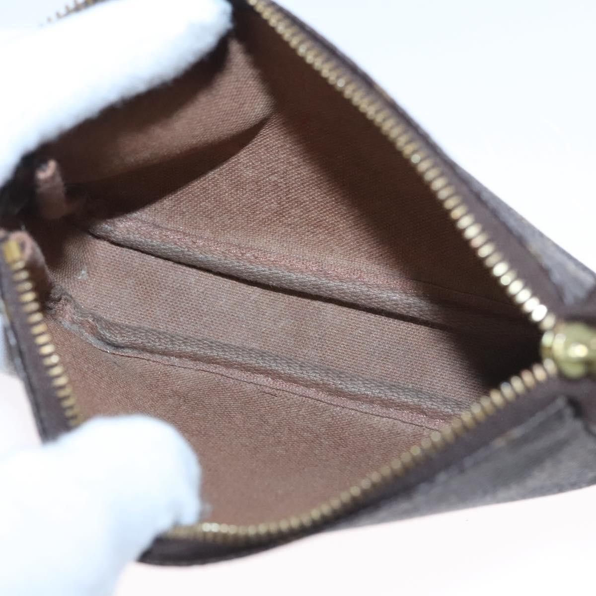 Louis Vuitton Mini Pochette Accessoires Brown Canvas Clutch Bag Size ONE SIZE - 15 Thumbnail