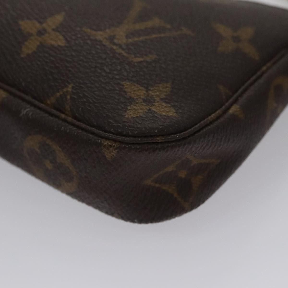 Louis Vuitton Mini Pochette Accessoires Brown Canvas Clutch Bag Size ONE SIZE - 12 Thumbnail