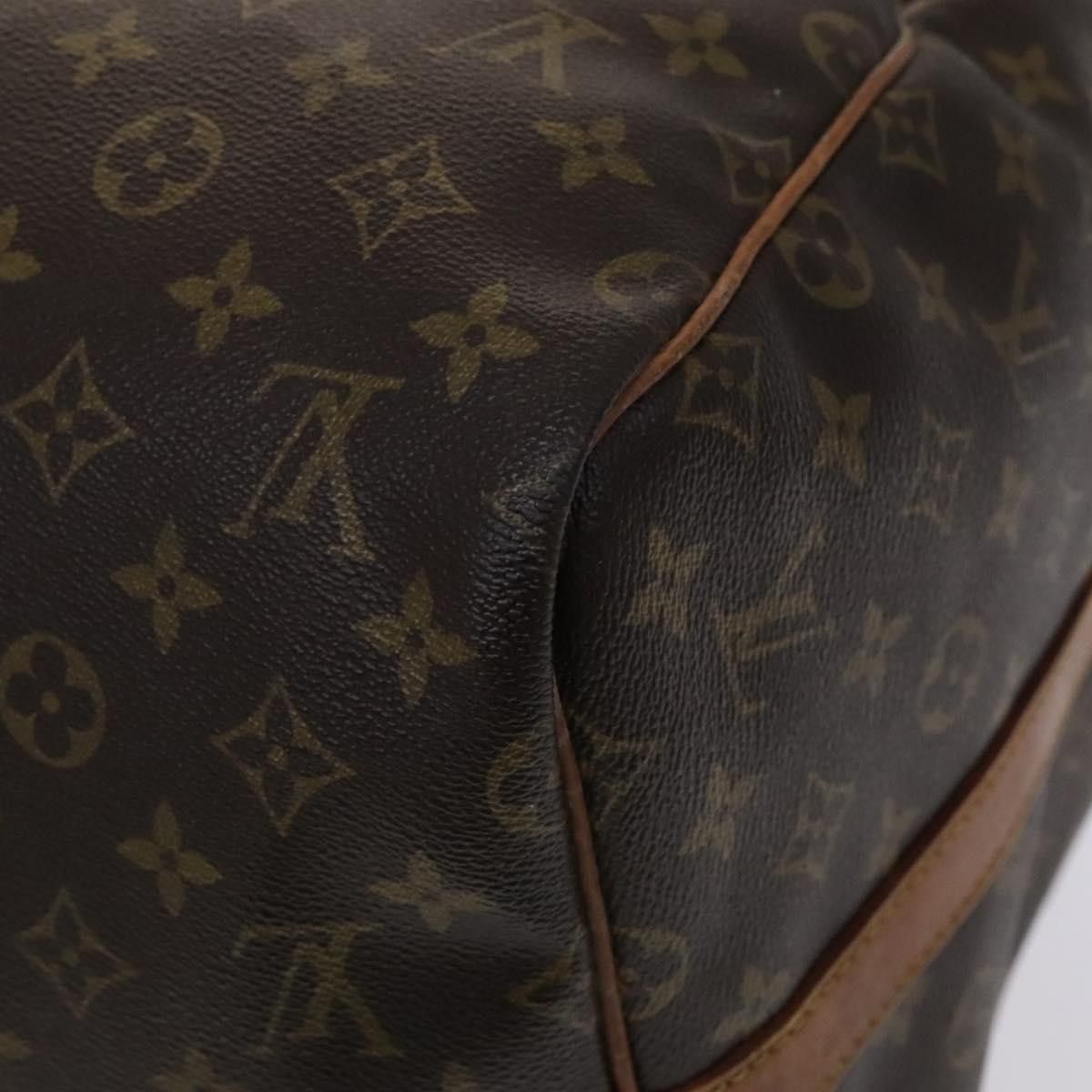 Louis Vuitton Keepall Bandouliere 55 Brown Canvas Travel Bag (Pre-Owned) Size ONE SIZE - 9 Thumbnail
