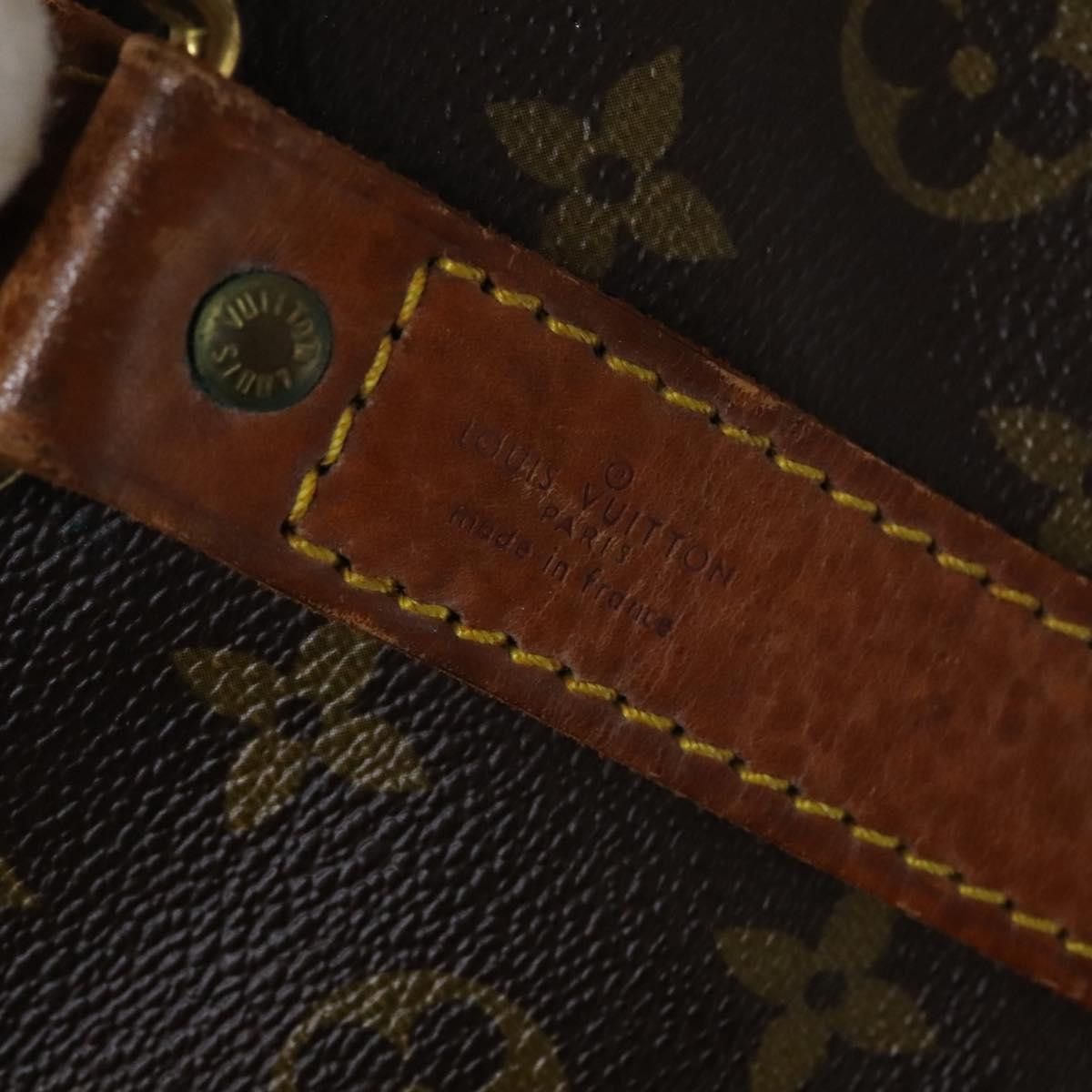 Louis Vuitton Keepall Bandouliere 55 Brown Canvas Travel Bag (Pre-Owned) Size ONE SIZE - 14 Thumbnail