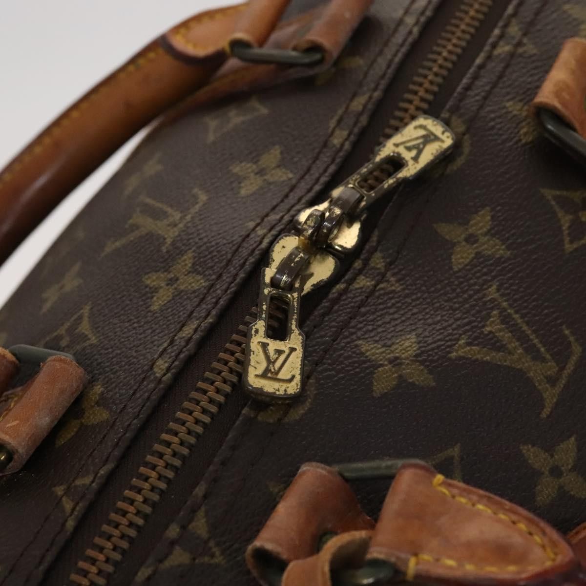 Louis Vuitton Keepall Bandouliere 55 Brown Canvas Travel Bag (Pre-Owned) Size ONE SIZE - 11 Thumbnail