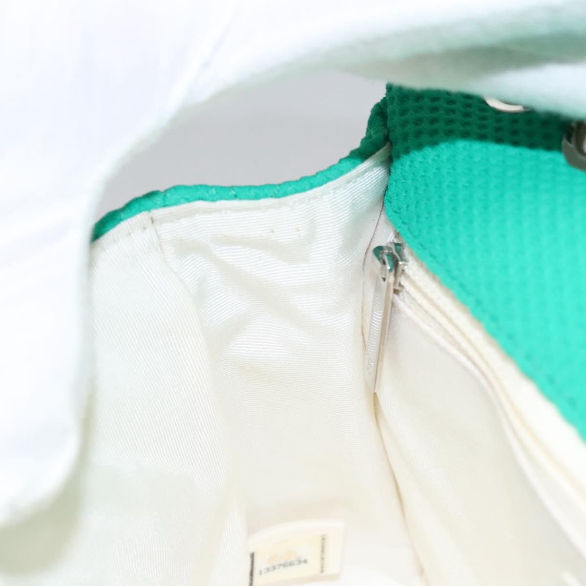 Chanel Green Cotton Shoulder Bag (Pre-Owned) Size ONE SIZE - 12 Thumbnail