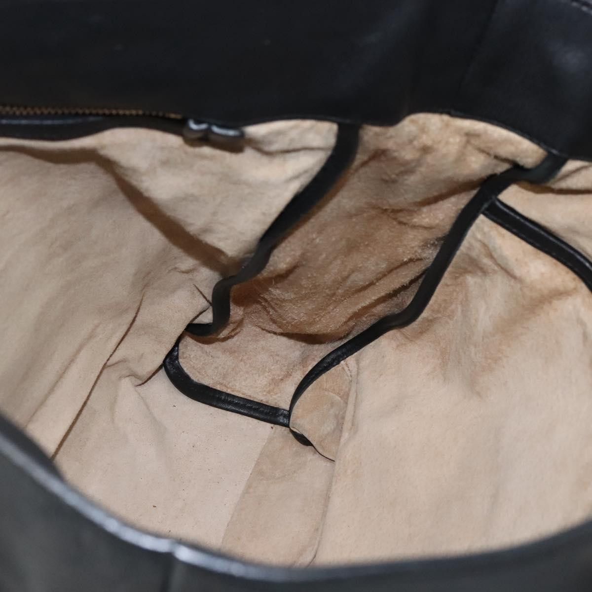 Prada Vitello Black Leather Tote Bag (Pre-Owned) Size ONE SIZE - 20 Thumbnail