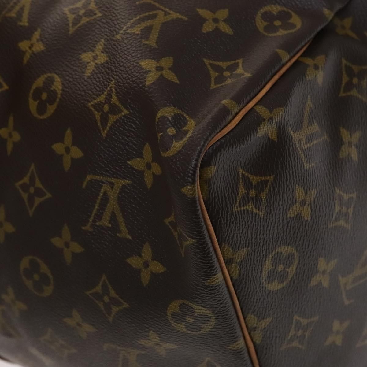 Louis Vuitton Keepall 50 Brown Canvas Travel Bag (Pre-Owned) Size ONE SIZE - 8 Thumbnail