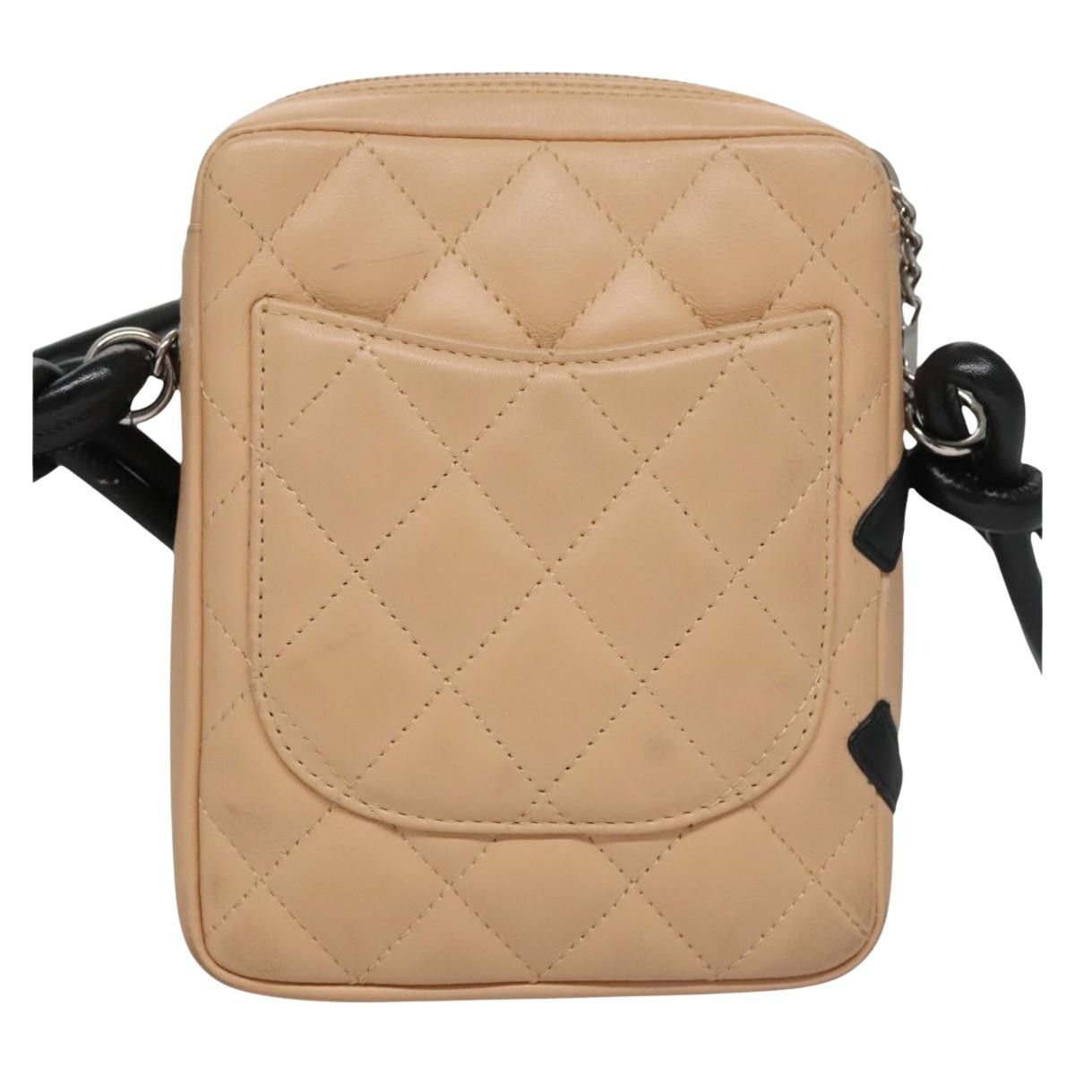 Chanel Cambon Line Beige Leather Shoulder Bag (Pre-Owned) Size ONE SIZE - 2 Thumbnail