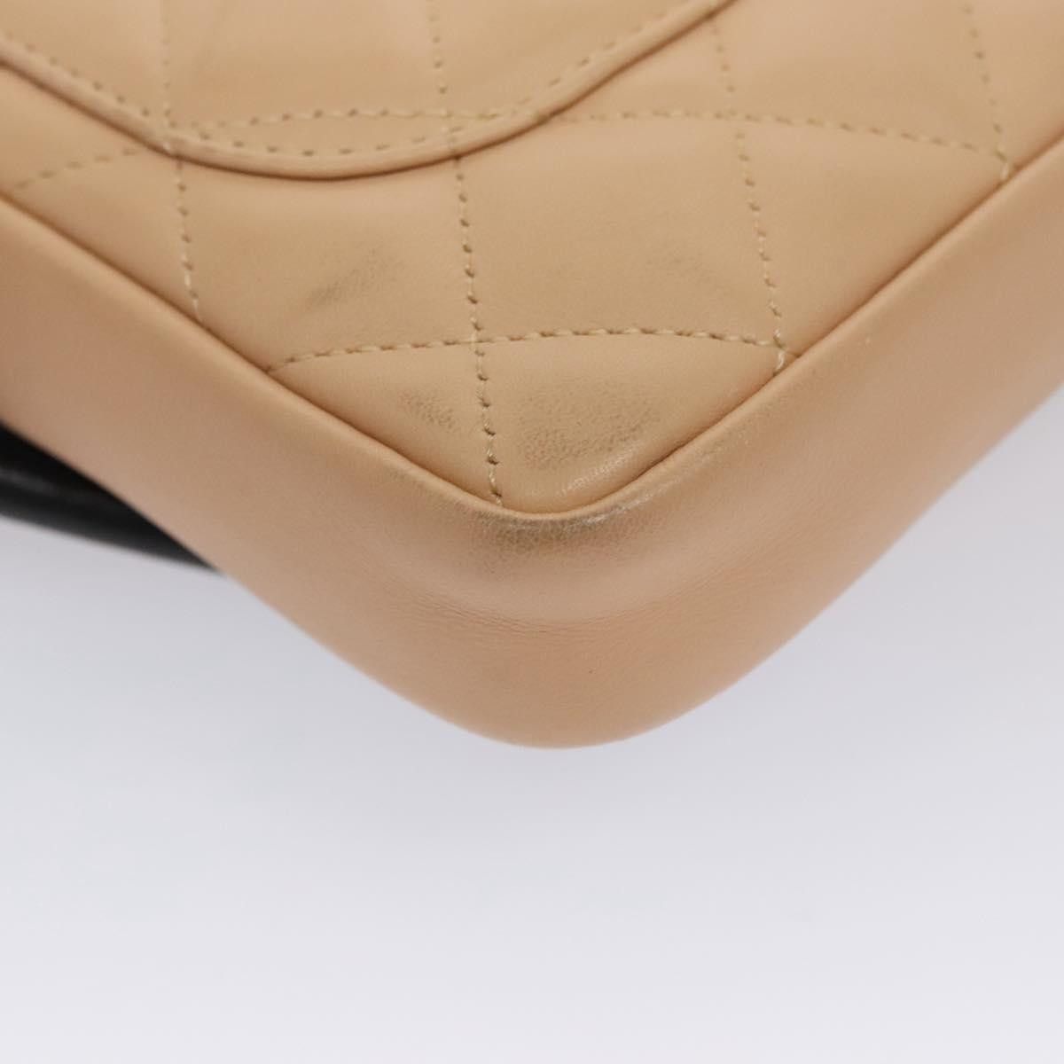 Chanel Cambon Line Beige Leather Shoulder Bag (Pre-Owned) Size ONE SIZE - 9 Thumbnail