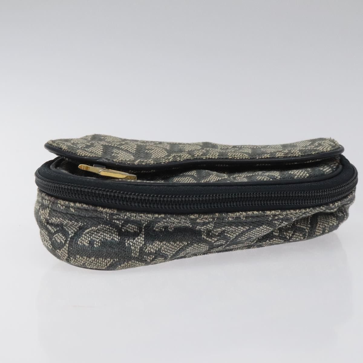 Dior Saddle Navy Canvas Clutch Bag (Pre-Owned) Size ONE SIZE - 15 Thumbnail