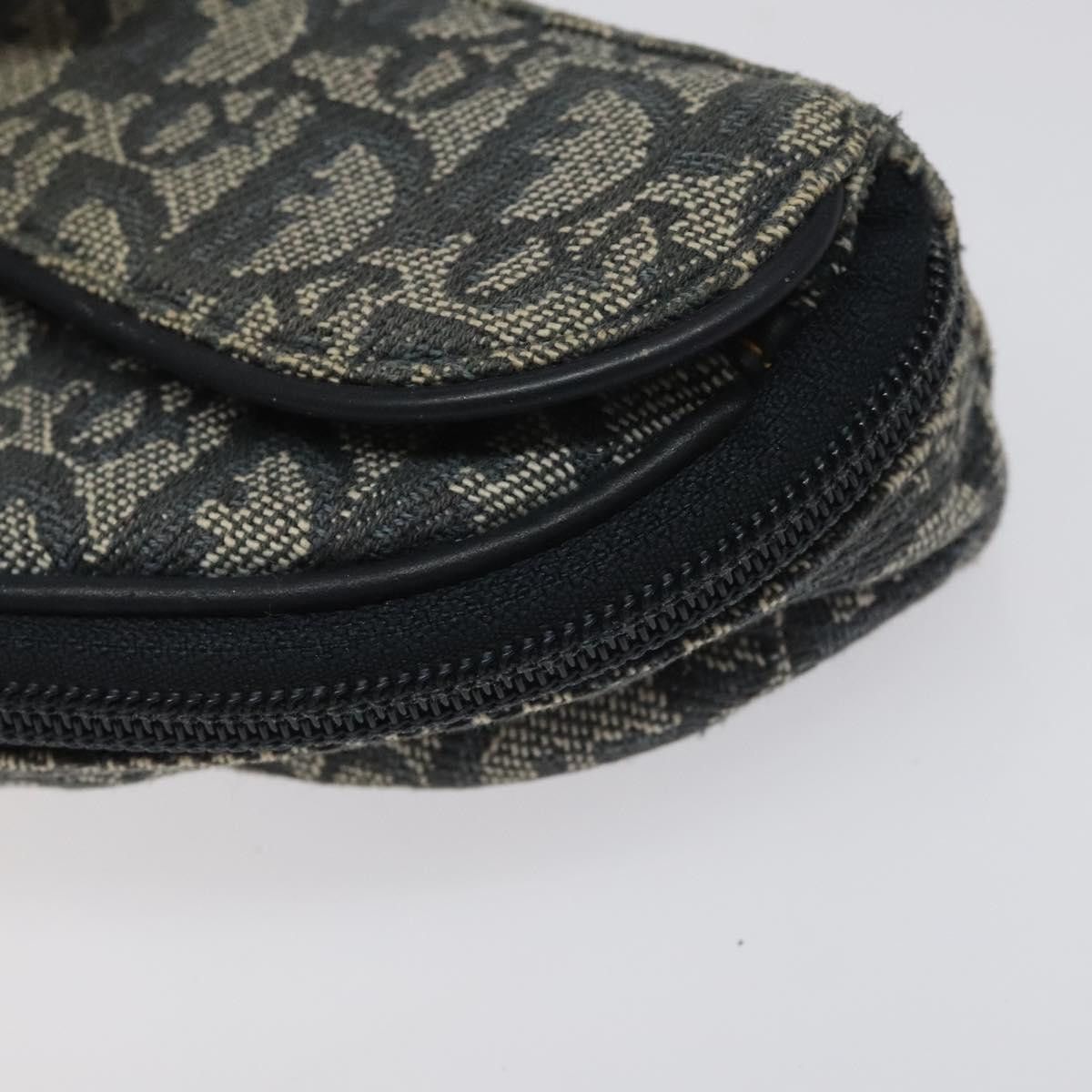 Dior Saddle Navy Canvas Clutch Bag (Pre-Owned) Size ONE SIZE - 18 Thumbnail