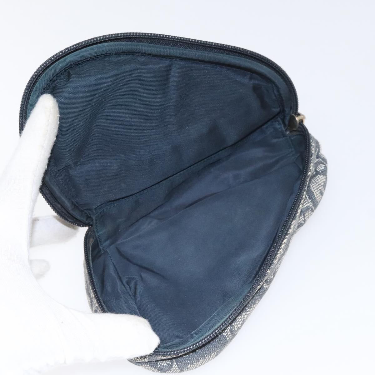 Dior Saddle Navy Canvas Clutch Bag (Pre-Owned) Size ONE SIZE - 11 Thumbnail