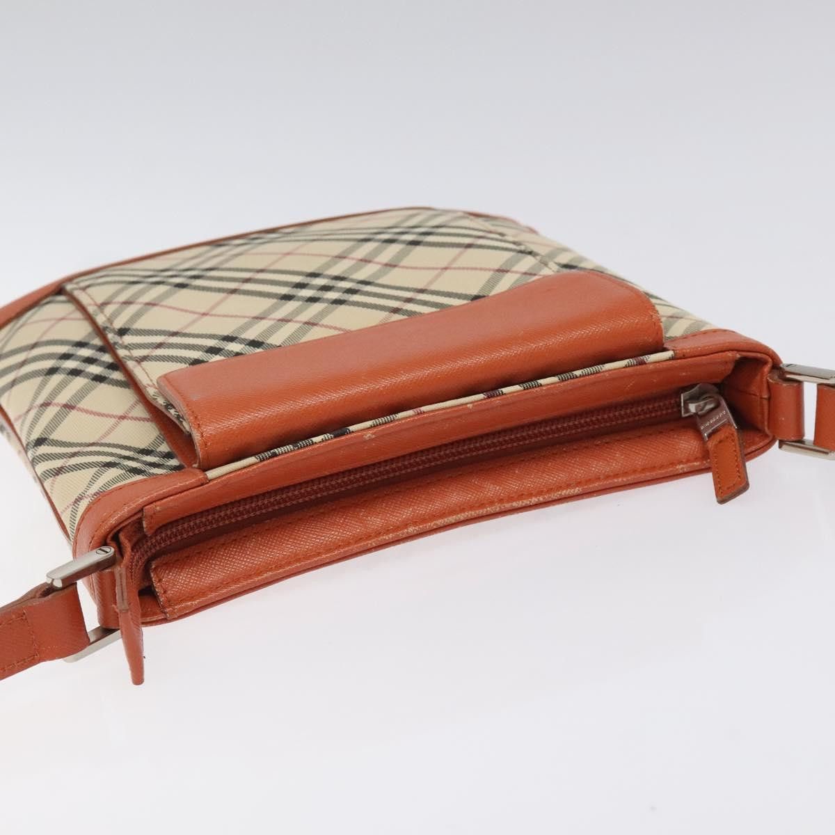 Burberry Nova Check Beige Canvas Shoulder Bag (Pre-Owned) Size ONE SIZE - 16 Thumbnail