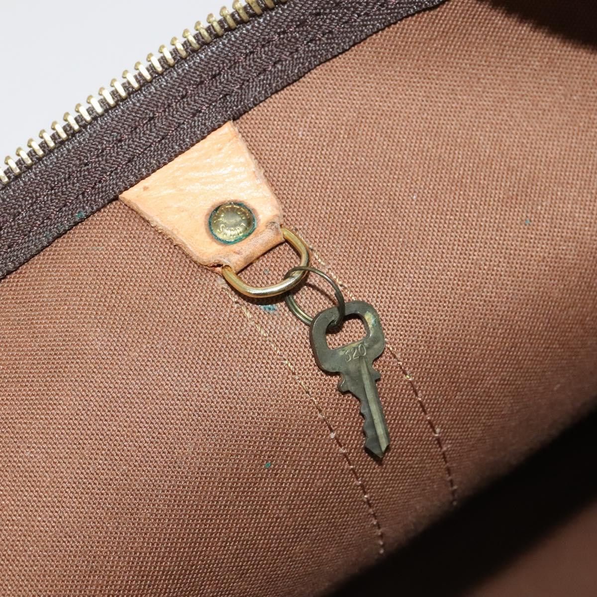 Louis Vuitton Keepall 55 Brown Canvas Travel Bag (Pre-Owned) Size ONE SIZE - 20 Thumbnail