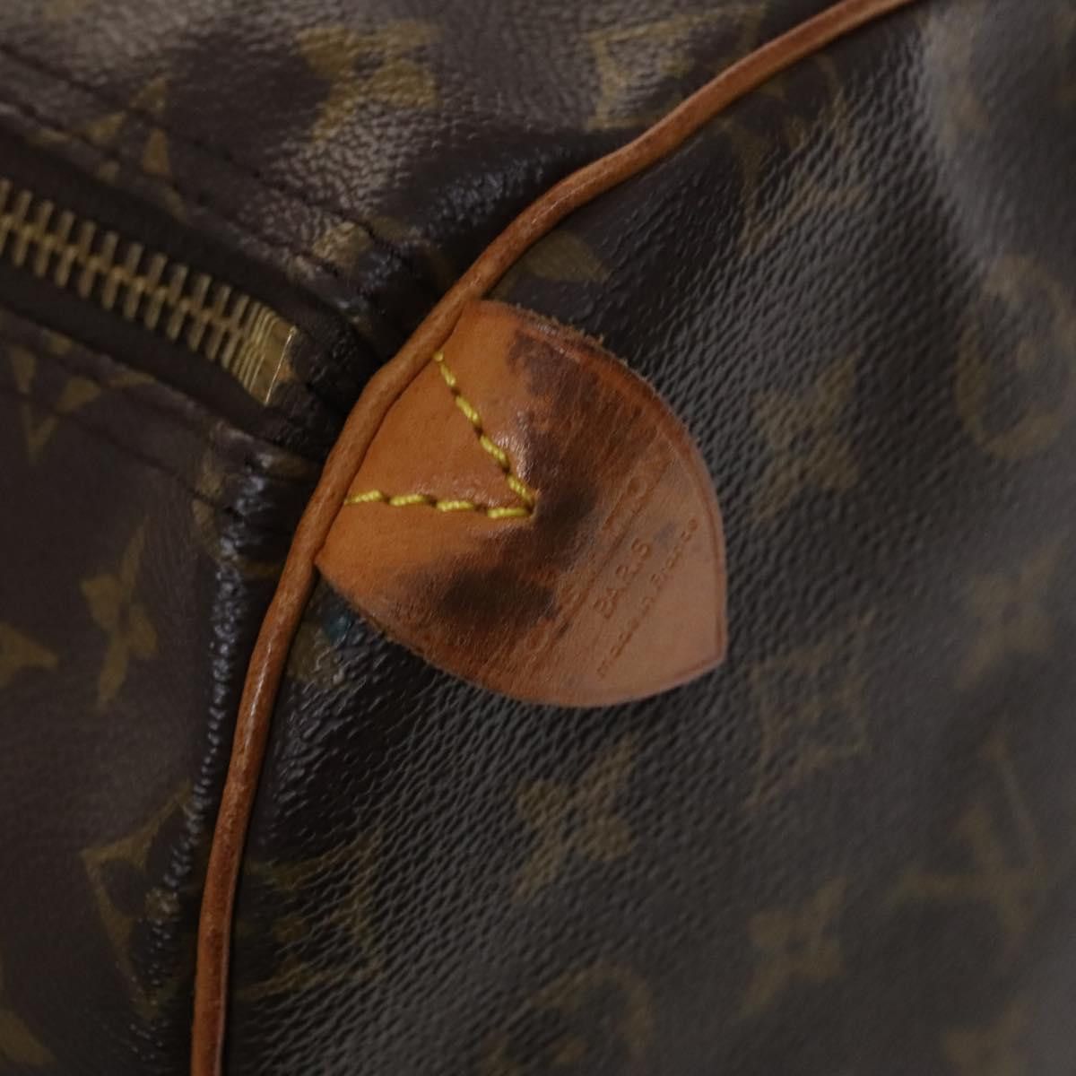 Louis Vuitton Keepall 55 Brown Canvas Travel Bag (Pre-Owned) Size ONE SIZE - 14 Thumbnail