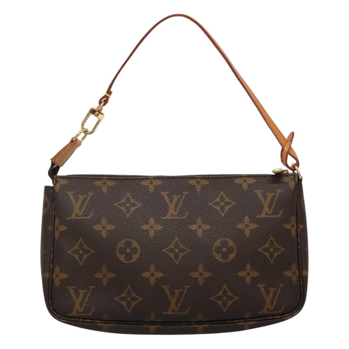 Louis Vuitton Pochette Accessoire Brown Canvas Clutch Bag (Pre-Owned) Size ONE SIZE - 2 Thumbnail