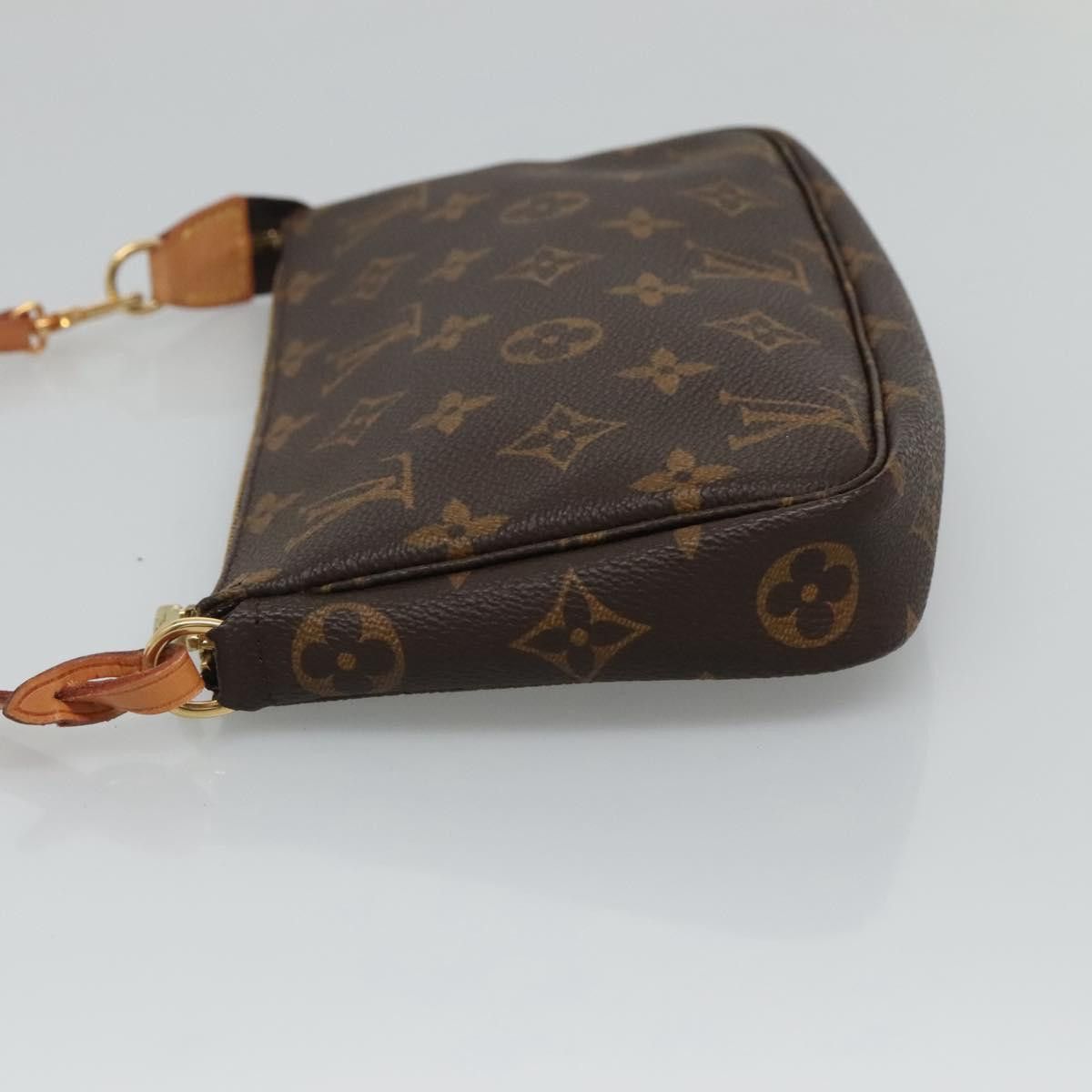 Louis Vuitton Pochette Accessoire Brown Canvas Clutch Bag (Pre-Owned) Size ONE SIZE - 4 Thumbnail