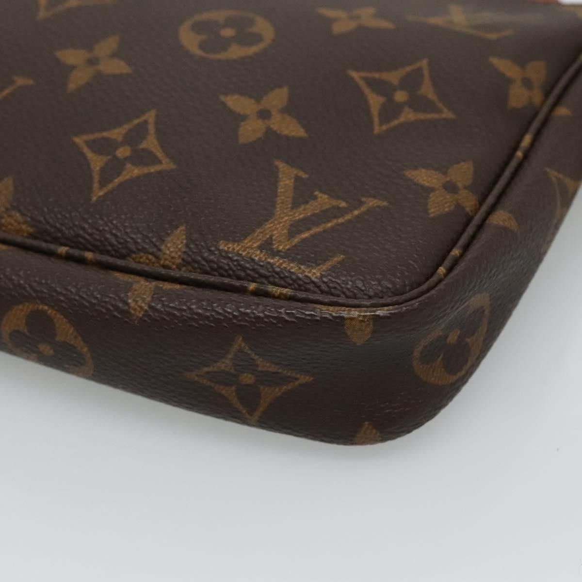 Louis Vuitton Pochette Accessoire Brown Canvas Clutch Bag (Pre-Owned) Size ONE SIZE - 6 Thumbnail