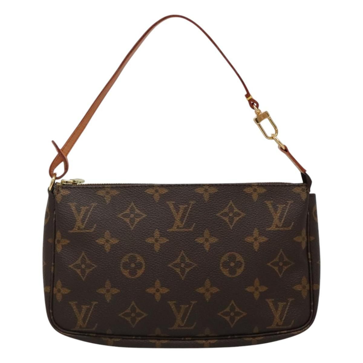 Louis Vuitton Pochette Accessoire Brown Canvas Clutch Bag (Pre-Owned) Size ONE SIZE - 19 Thumbnail