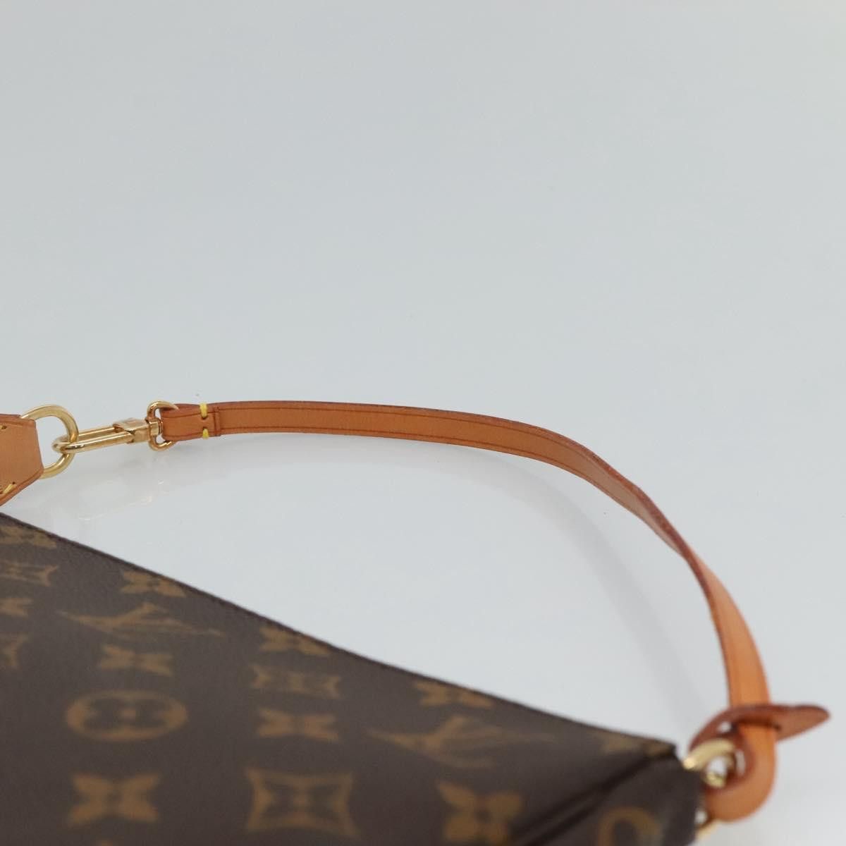 Louis Vuitton Pochette Accessoire Brown Canvas Clutch Bag (Pre-Owned) Size ONE SIZE - 17 Thumbnail