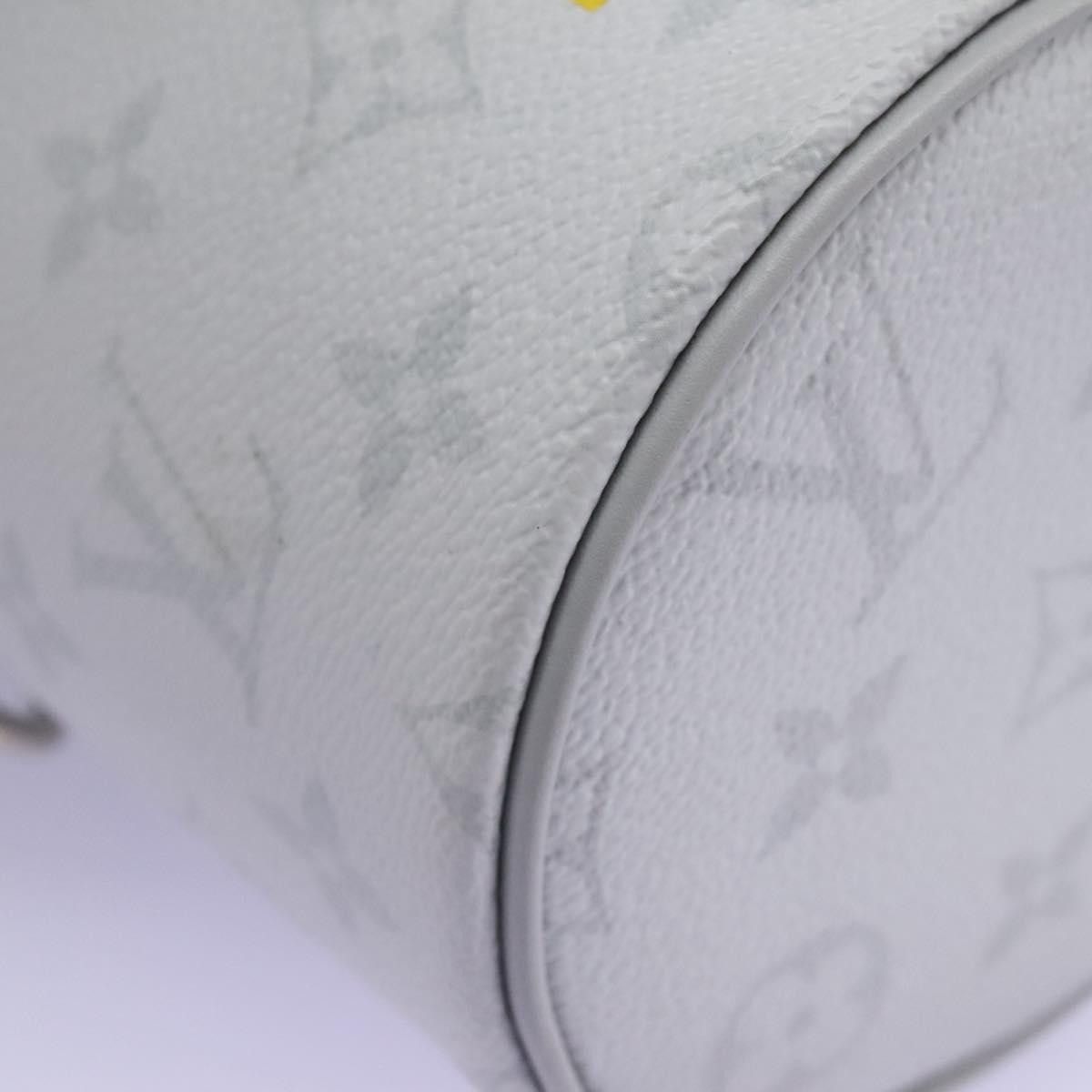Louis Vuitton Chalk Nano Grey Canvas Shoulder Bag (Pre-Owned) Size ONE SIZE - 7 Thumbnail