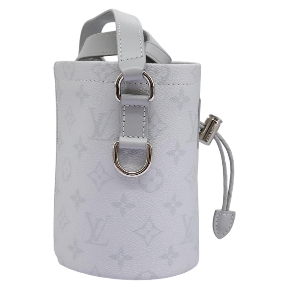 Louis Vuitton Chalk Nano Grey Canvas Shoulder Bag (Pre-Owned) Size ONE SIZE - 2 Thumbnail
