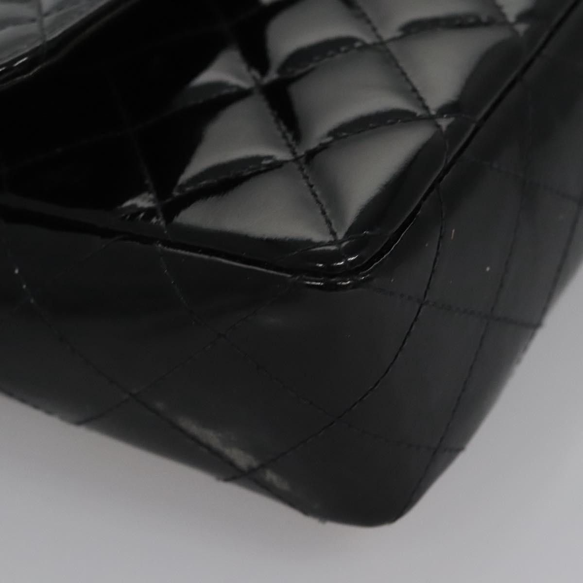 Chanel Timeless/Classique Black Patent Leather Backpack Bag Size ONE SIZE - 7 Thumbnail