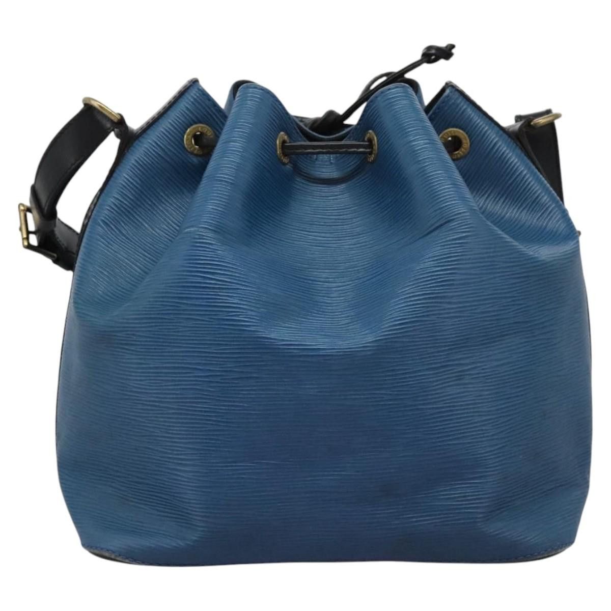 Louis Vuitton Petit Noé Blue Leather Shoulder Bag (Pre-Owned) Size ONE SIZE - 2 Thumbnail