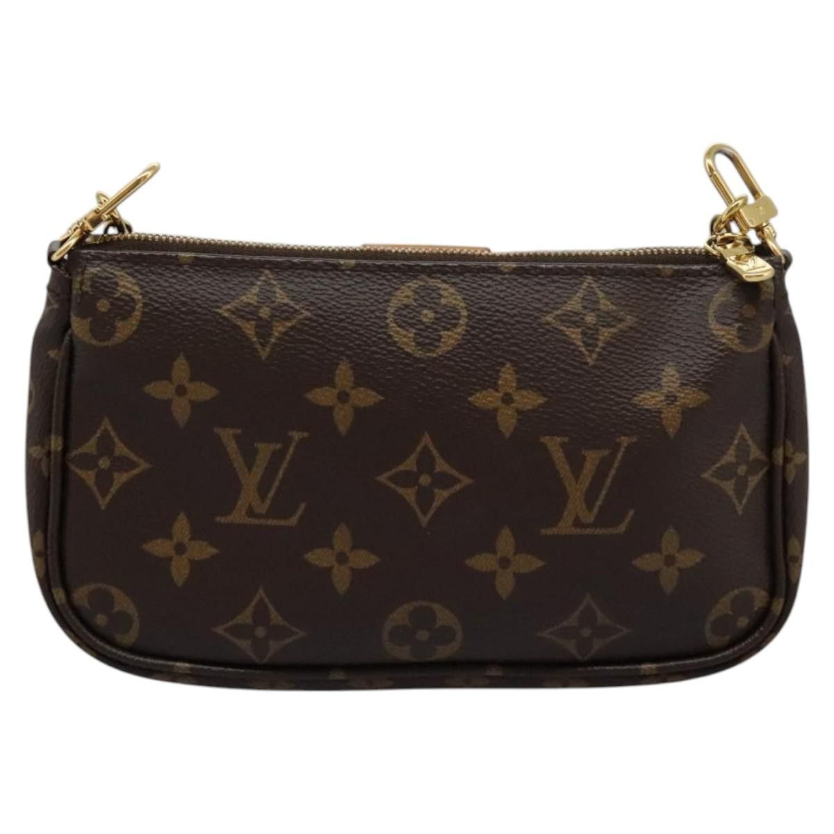 Louis Vuitton Multi Pochette Accessoires Brown Canvas Clutch Bag Size ONE SIZE - 2 Thumbnail