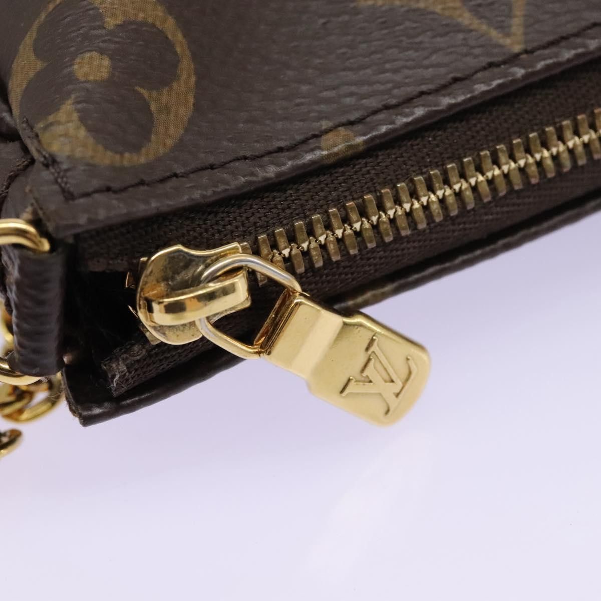 Louis Vuitton Multi Pochette Accessoires Brown Canvas Clutch Bag Size ONE SIZE - 11 Thumbnail