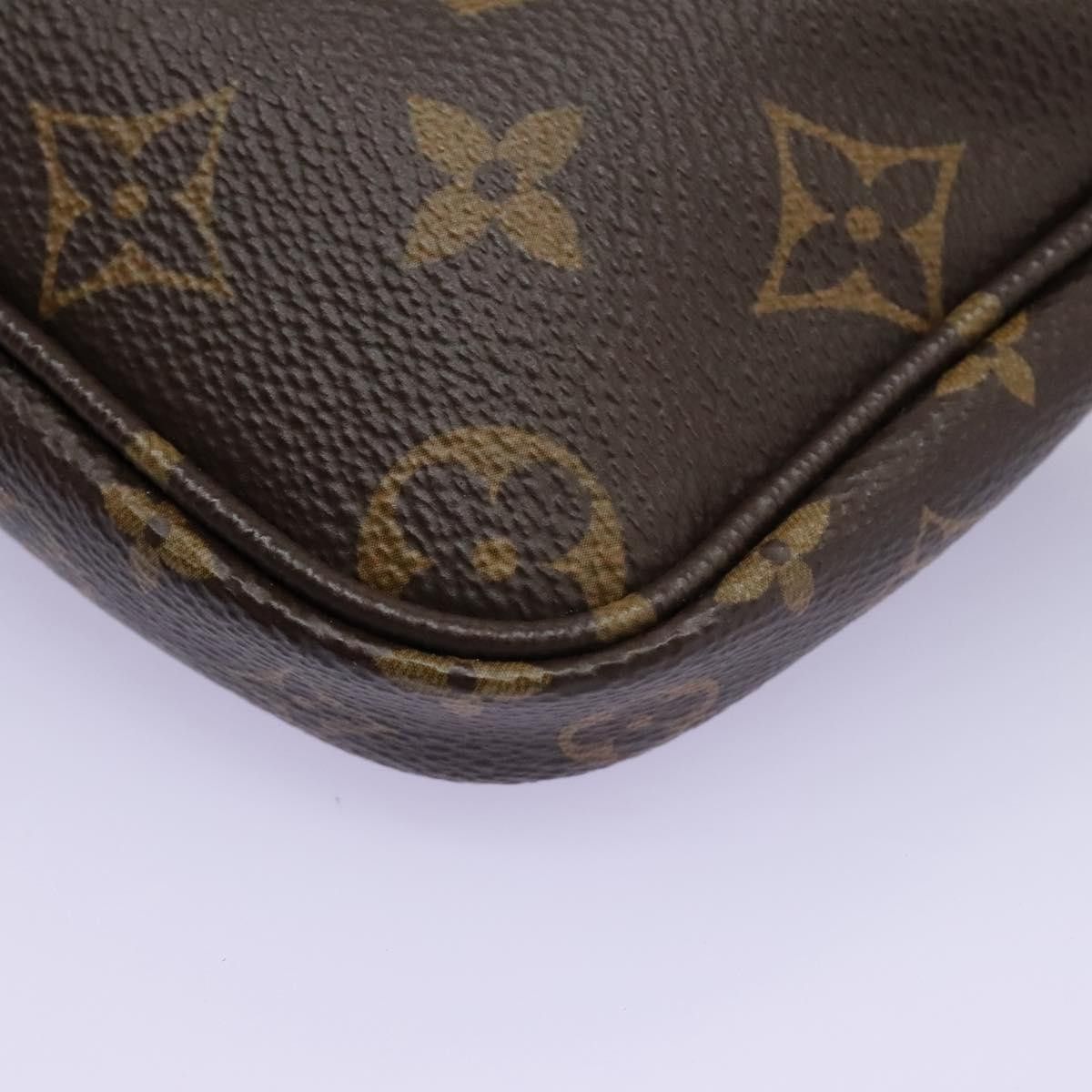 Louis Vuitton Multi Pochette Accessoires Brown Canvas Clutch Bag Size ONE SIZE - 10 Thumbnail