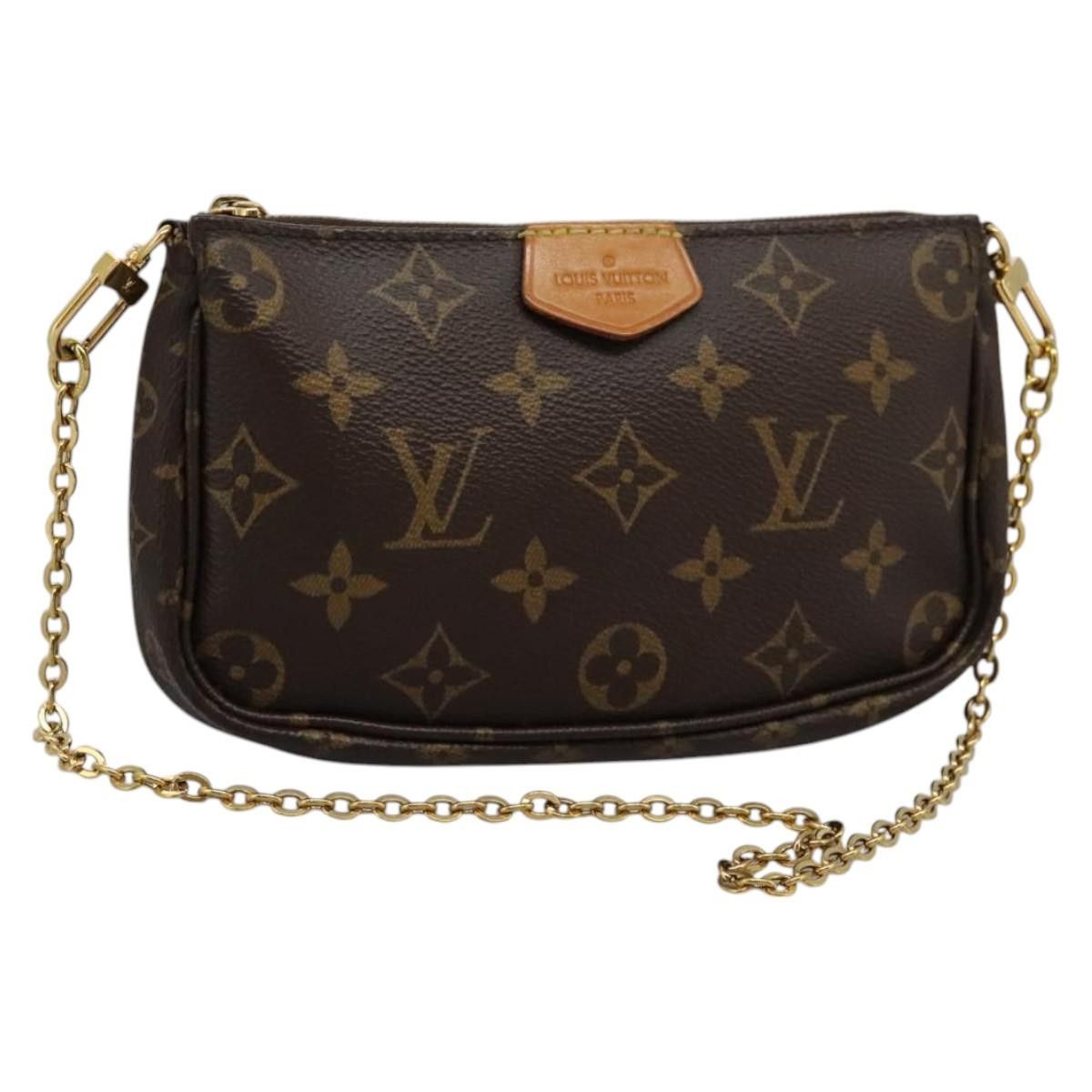 Louis Vuitton Multi Pochette Accessoires Brown Canvas Clutch Bag Size ONE SIZE - 17 Thumbnail