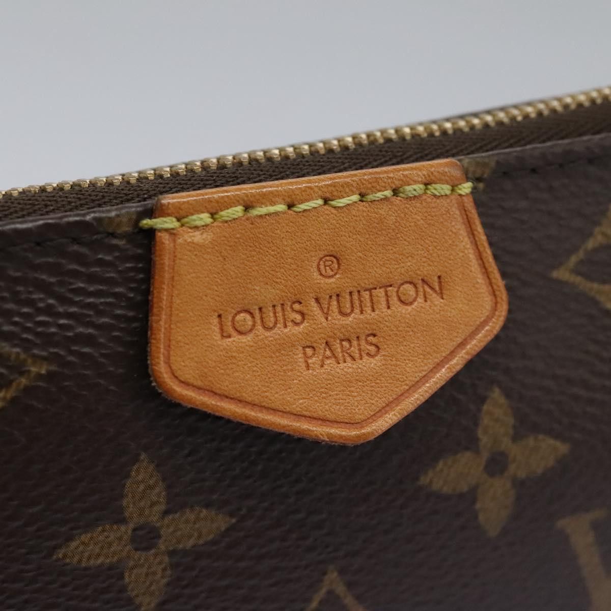 Louis Vuitton Multi Pochette Accessoires Brown Canvas Clutch Bag Size ONE SIZE - 20 Thumbnail
