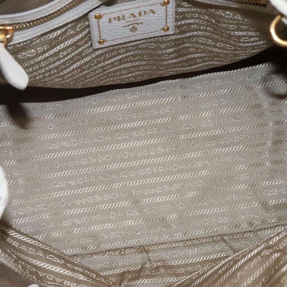 Prada Canapa Beige Canvas Handbag (Pre-Owned) Size ONE SIZE - 13 Thumbnail