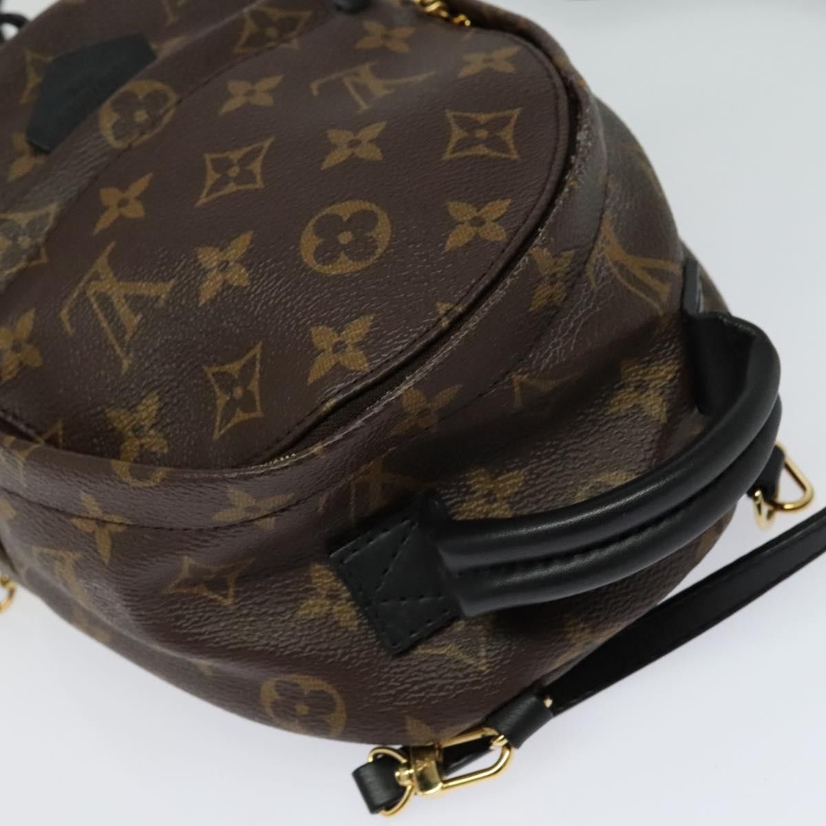 Louis Vuitton Palm Springs Mini Brown Canvas Backpack Bag (Pre-Owned) Size ONE SIZE - 5 Thumbnail