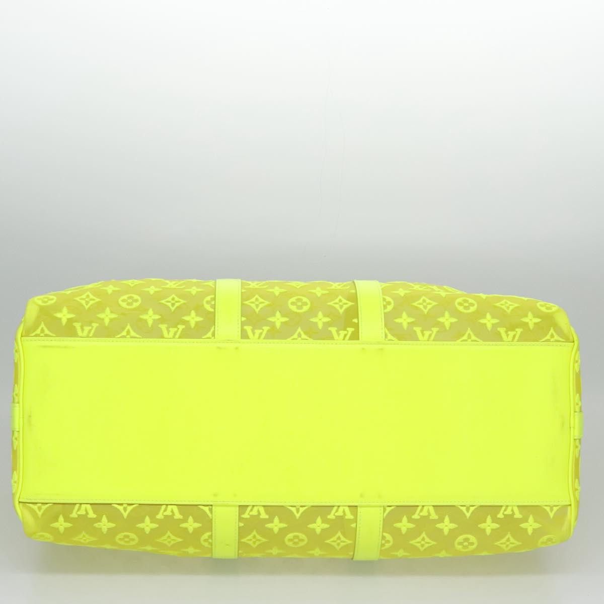 Louis Vuitton Keepall Bandouliere 50 Yellow Canvas Travel Bag (Pre-Owned) Size ONE SIZE - 10 Thumbnail