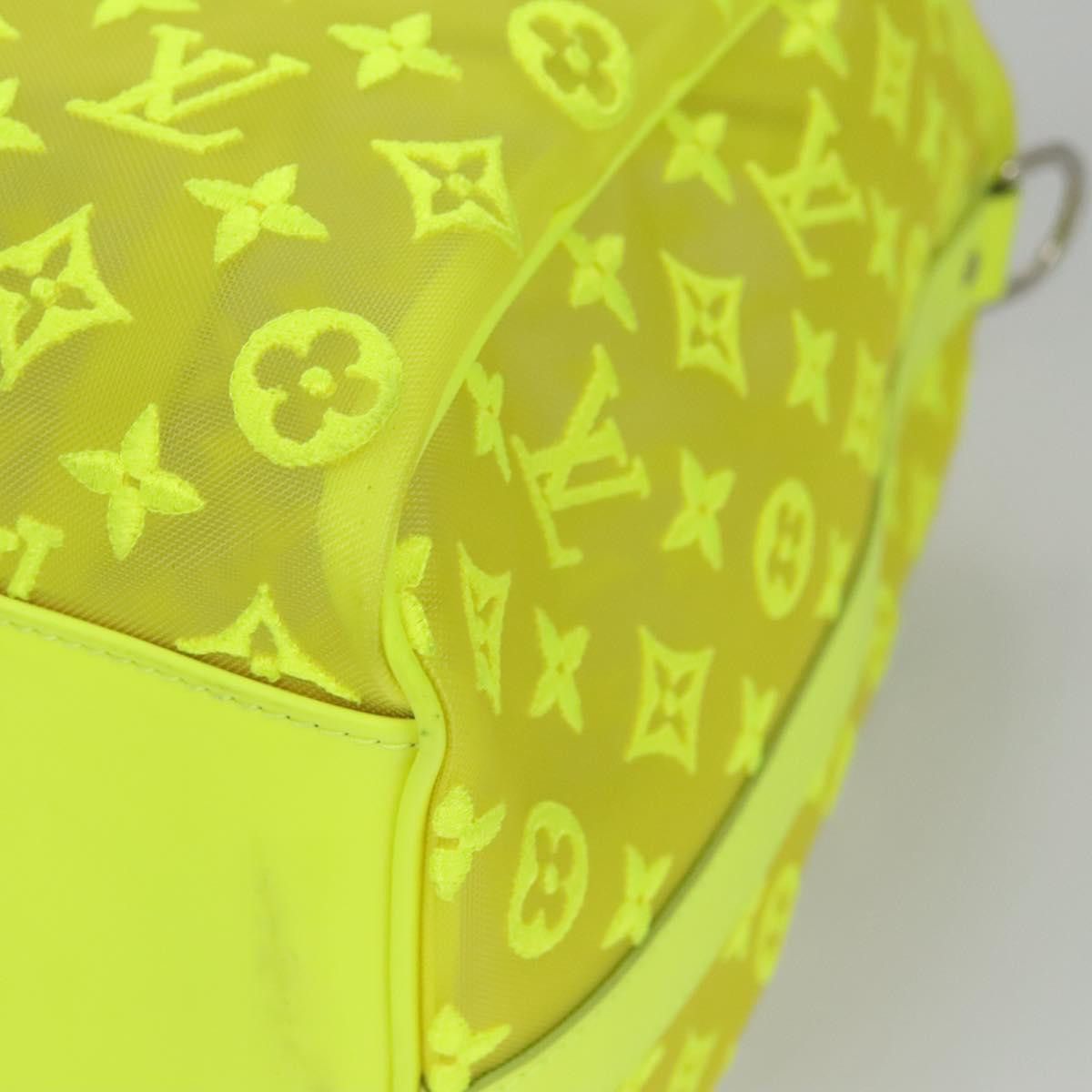 Louis Vuitton Keepall Bandouliere 50 Yellow Canvas Travel Bag (Pre-Owned) Size ONE SIZE - 13 Thumbnail