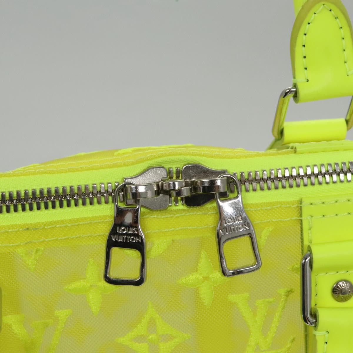 Louis Vuitton Keepall Bandouliere 50 Yellow Canvas Travel Bag (Pre-Owned) Size ONE SIZE - 18 Thumbnail