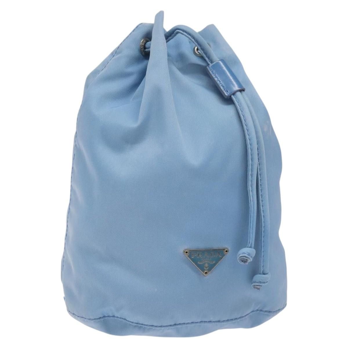 Prada Tessuto Blue Synthetic Clutch Bag (Pre-Owned) Size ONE SIZE - 14 Thumbnail