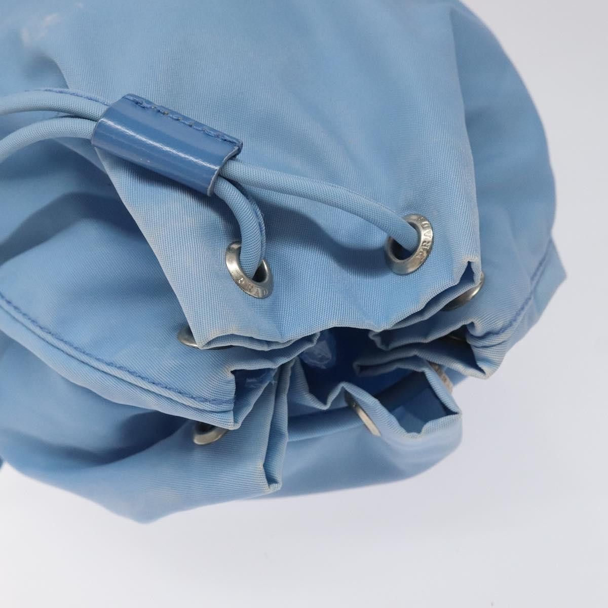 Prada Tessuto Blue Synthetic Clutch Bag (Pre-Owned) Size ONE SIZE - 12 Thumbnail