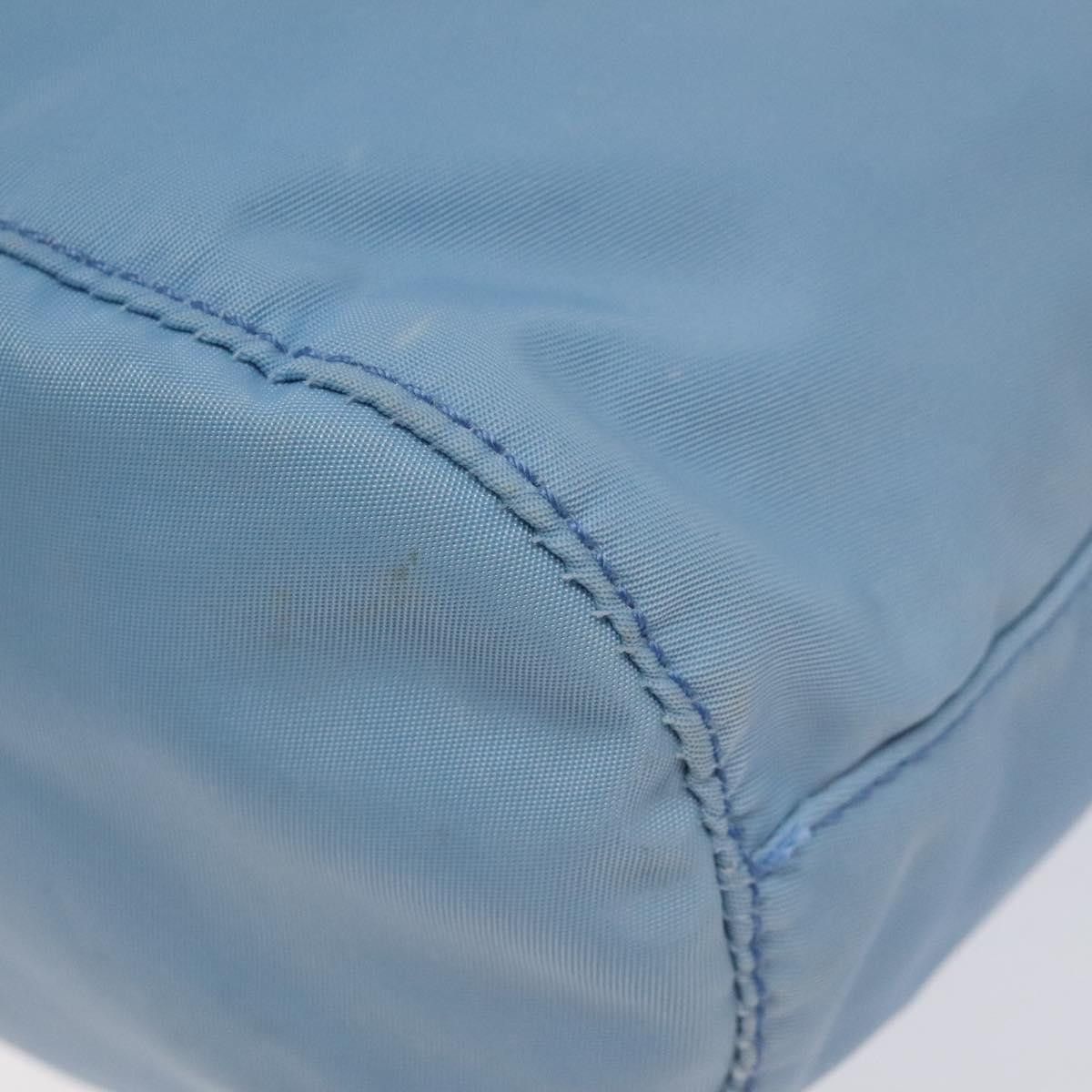 Prada Tessuto Blue Synthetic Clutch Bag (Pre-Owned) Size ONE SIZE - 7 Thumbnail