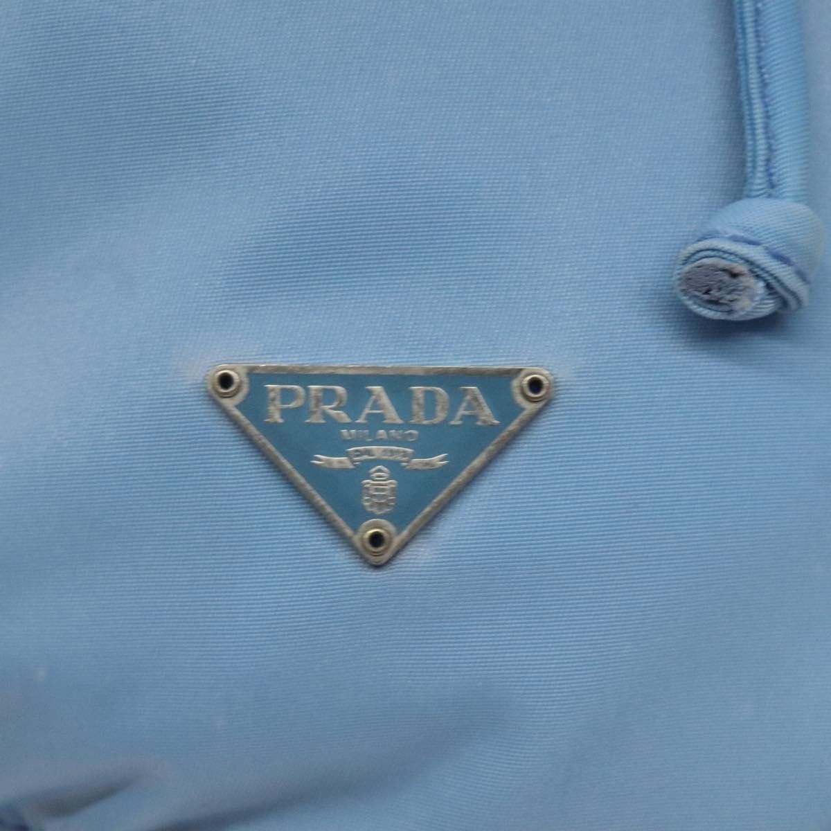 Prada Tessuto Blue Synthetic Clutch Bag (Pre-Owned) Size ONE SIZE - 16 Thumbnail