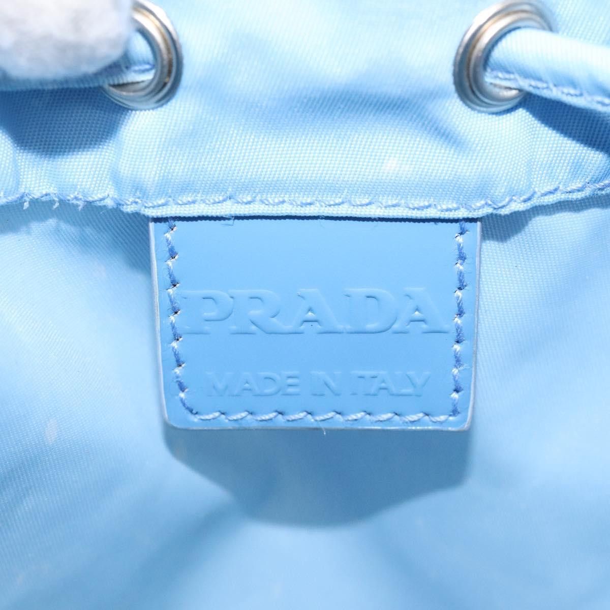 Prada Tessuto Blue Synthetic Clutch Bag (Pre-Owned) Size ONE SIZE - 11 Thumbnail