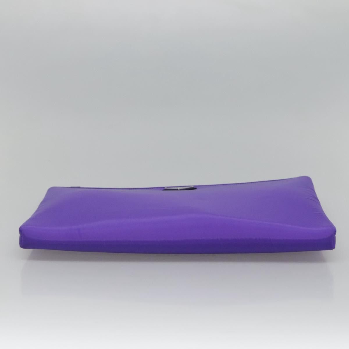 Prada Re-Nylon Purple Synthetic Clutch Bag (Pre-Owned) Size ONE SIZE - 15 Thumbnail