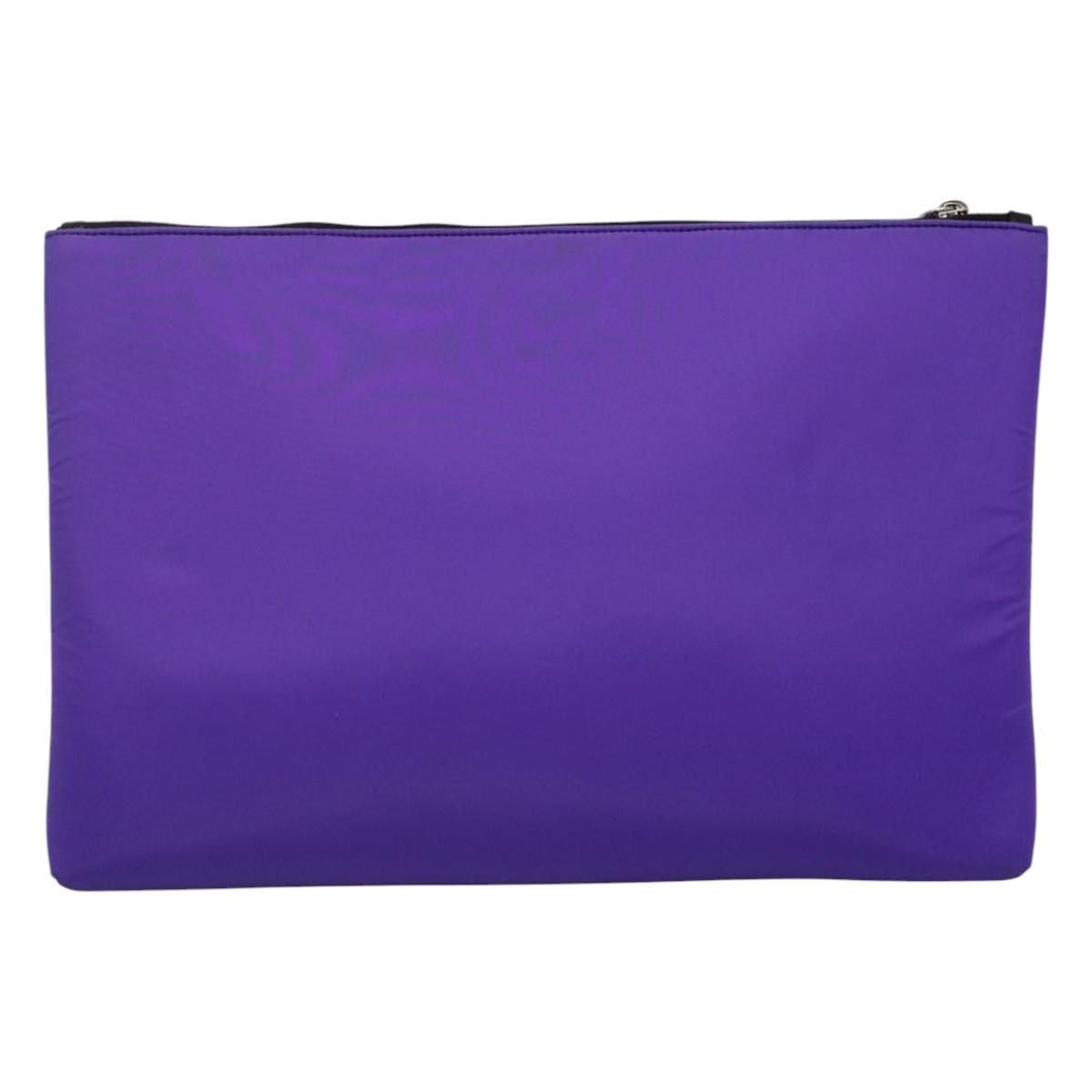Prada Re-Nylon Purple Synthetic Clutch Bag (Pre-Owned) Size ONE SIZE - 2 Thumbnail