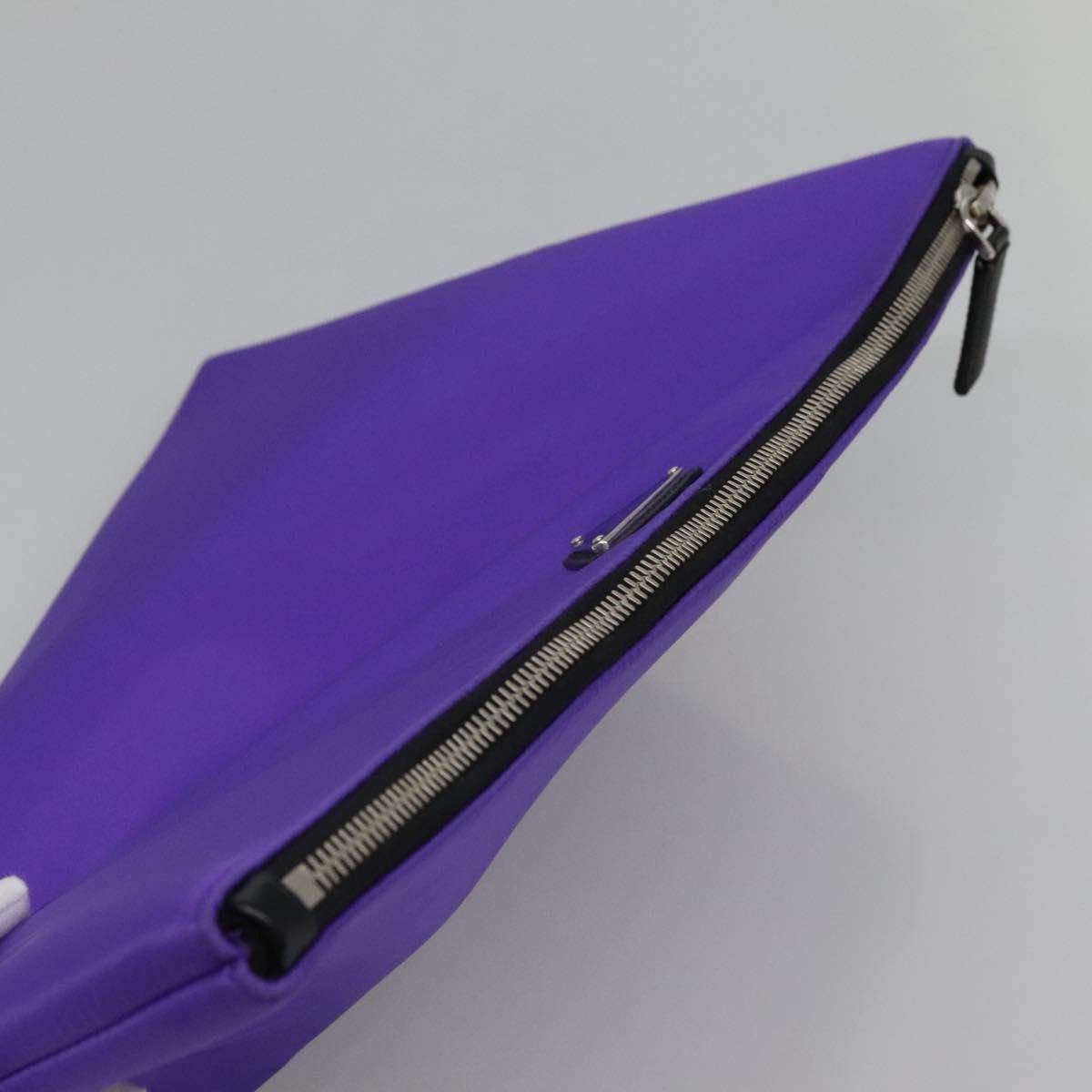 Prada Re-Nylon Purple Synthetic Clutch Bag (Pre-Owned) Size ONE SIZE - 14 Thumbnail