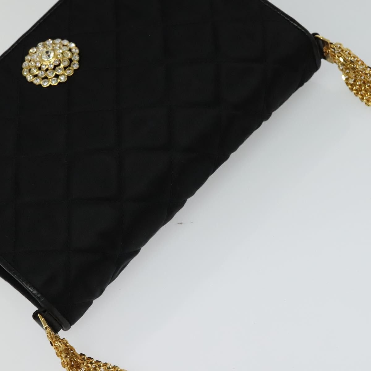 Chanel Black Silk Shoulder Bag (Pre-Owned) Size ONE SIZE - 18 Thumbnail