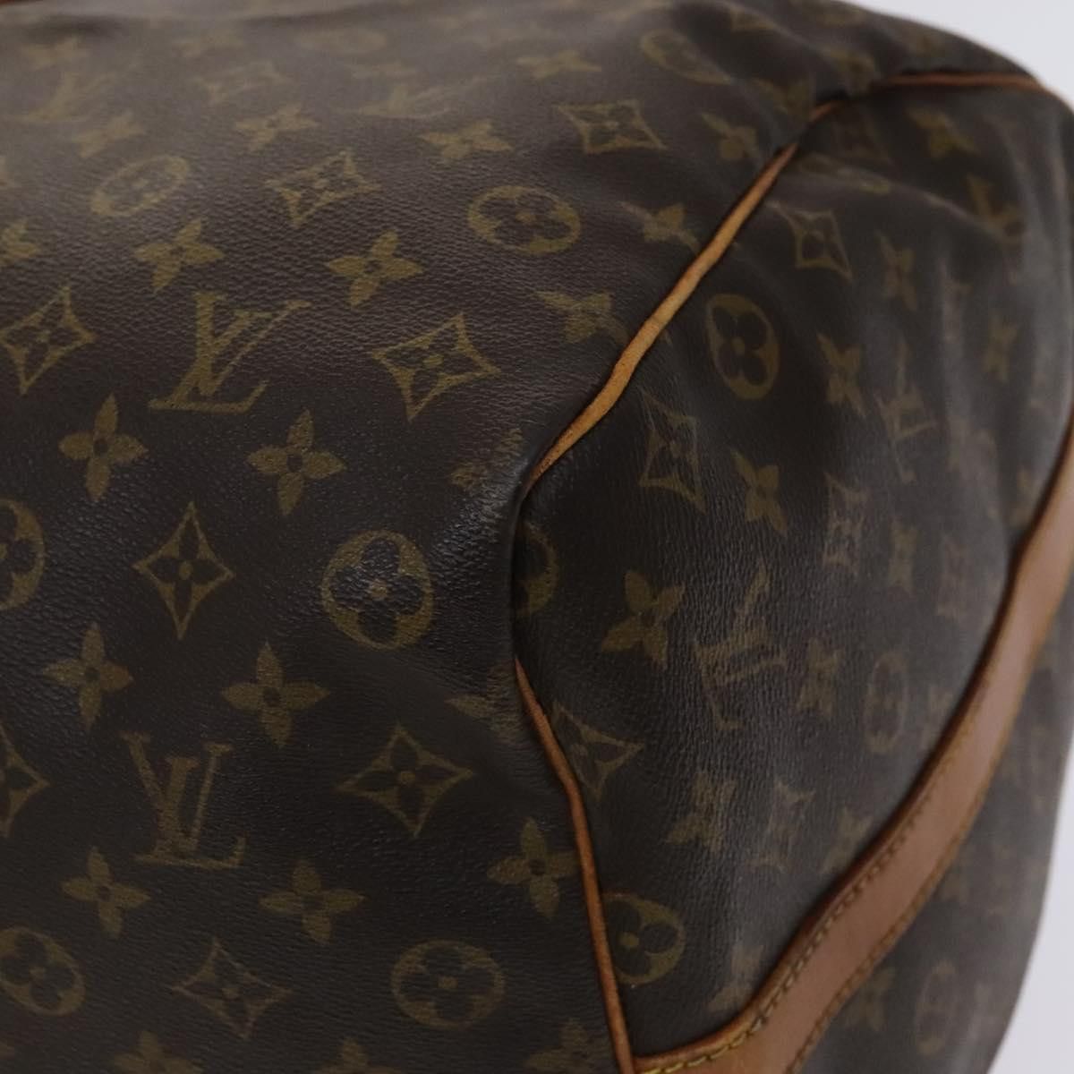 Louis Vuitton Keepall Bandoulière 60 Brown Canvas Travel Bag (Pre-Owned) Size ONE SIZE - 6 Thumbnail
