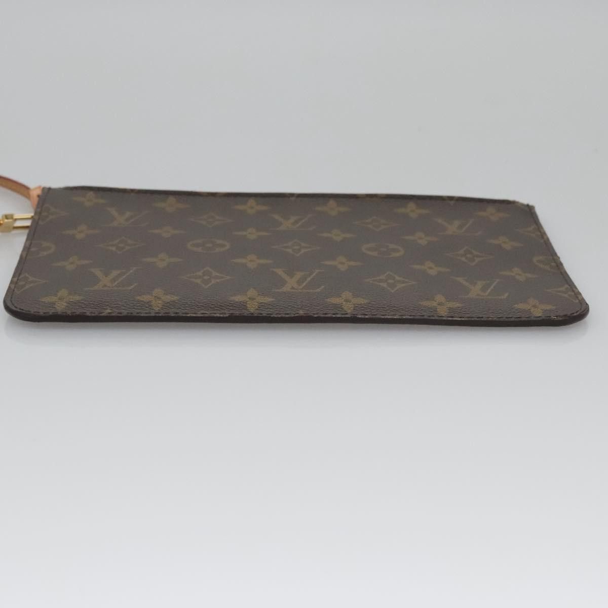 Louis Vuitton Neverfull Brown Canvas Clutch Bag (Pre-Owned) Size ONE SIZE - 15 Thumbnail