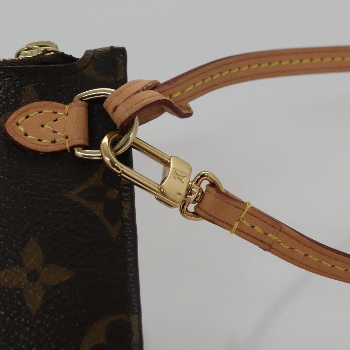 Louis Vuitton Neverfull Brown Canvas Clutch Bag (Pre-Owned) Size ONE SIZE - 18 Thumbnail